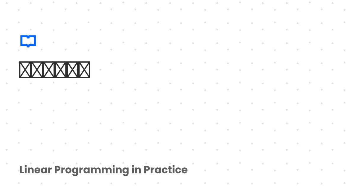 两阶段法示例 | Linear Programming in Practice